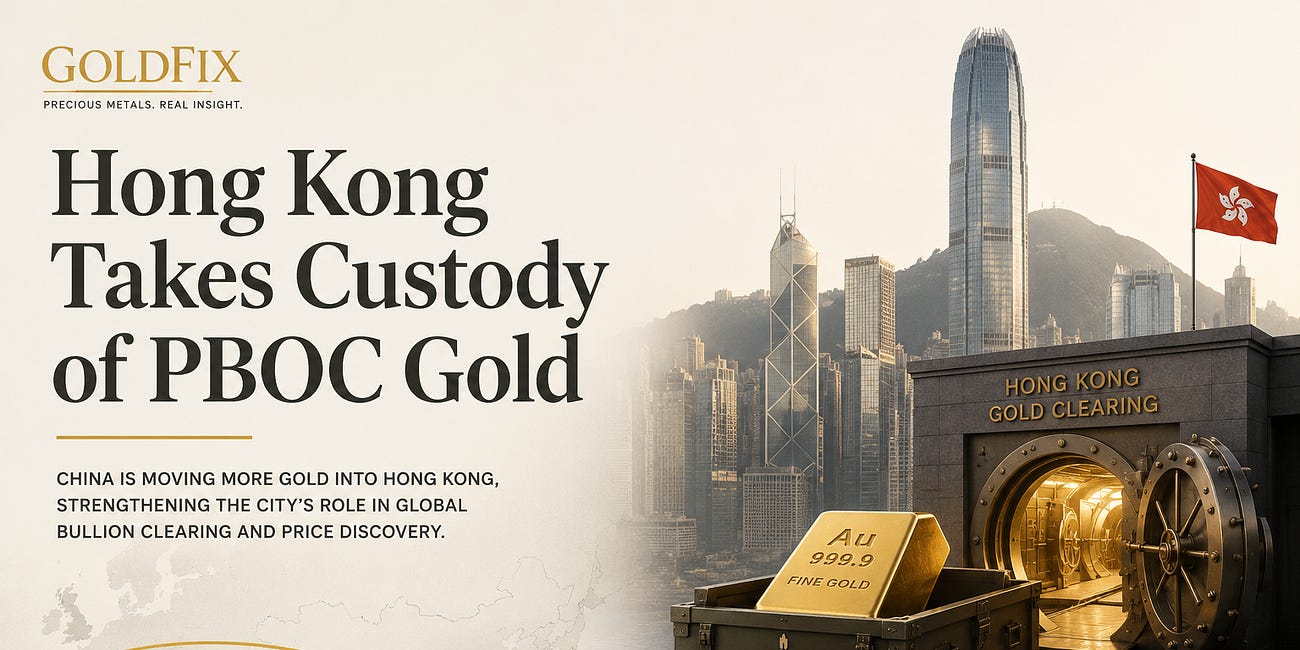 China Backs Hong Kong Bullion Hub With More Gold