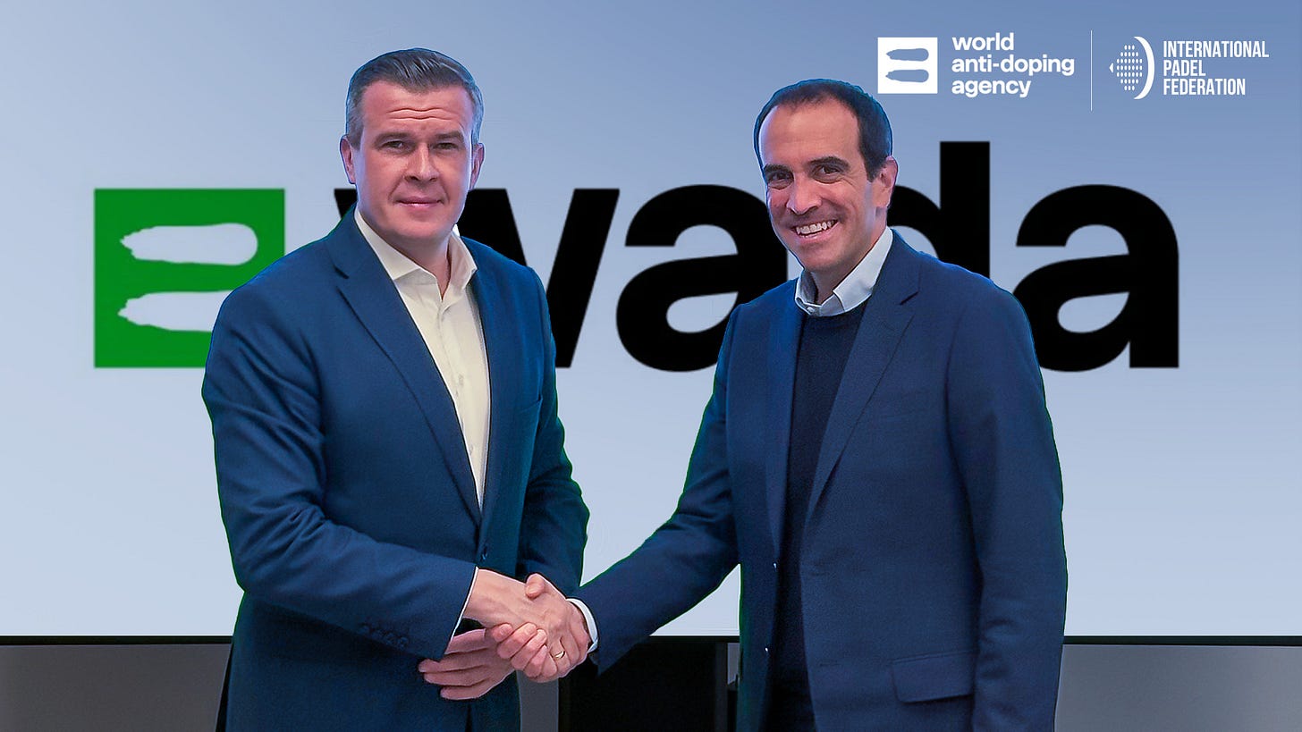 International Padel Federation becomes WADA signatory | Padel FIP International Padel Federation becomes WADA signatory | Padel FIP