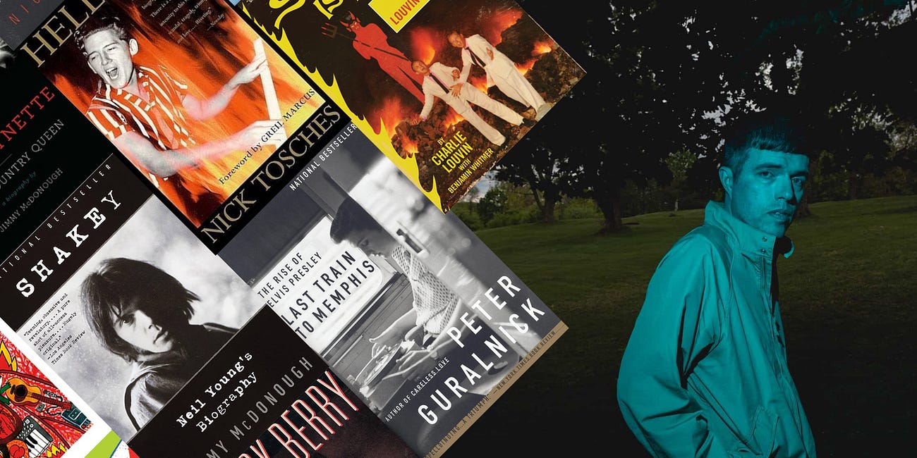 Scott McClanahan's favorite music books