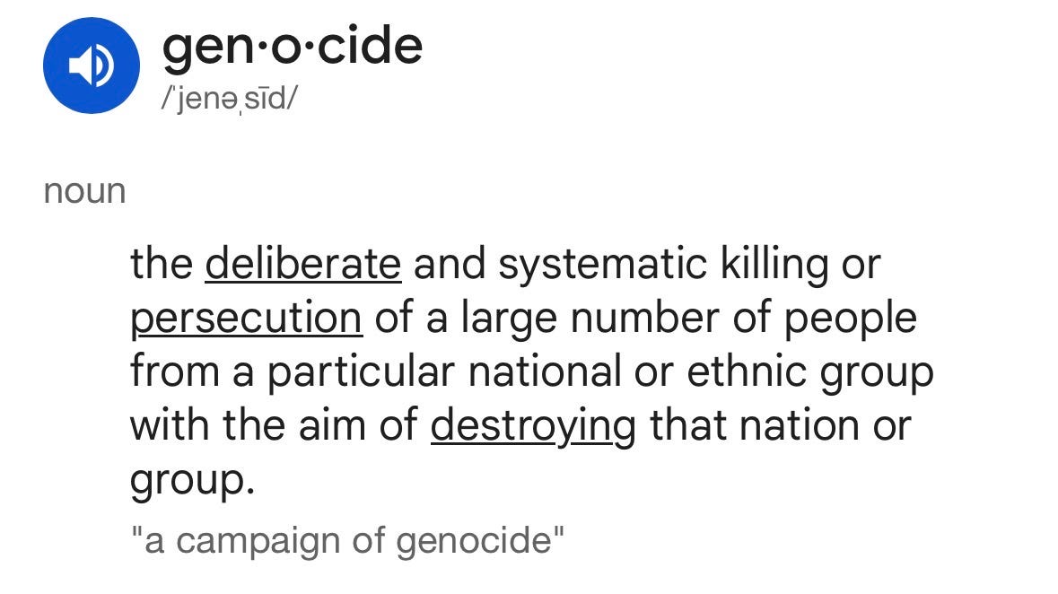 The Dems are Engaged in Genocide and Ethnic Cleansing