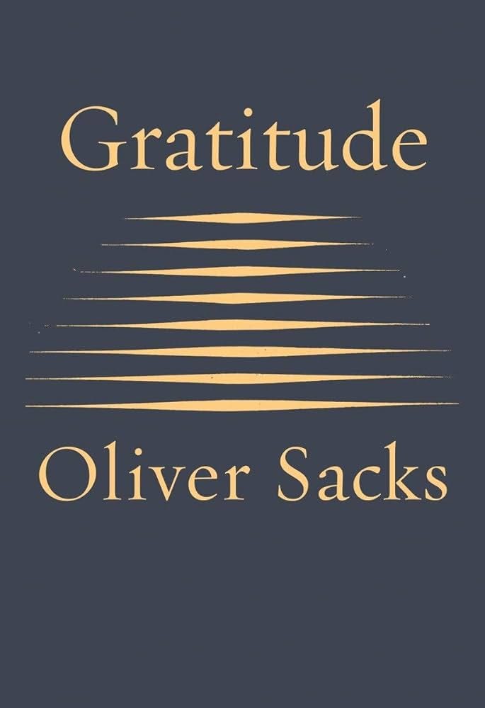 Gratitude: Sacks, Oliver: 9780345811363: Amazon.com: Books