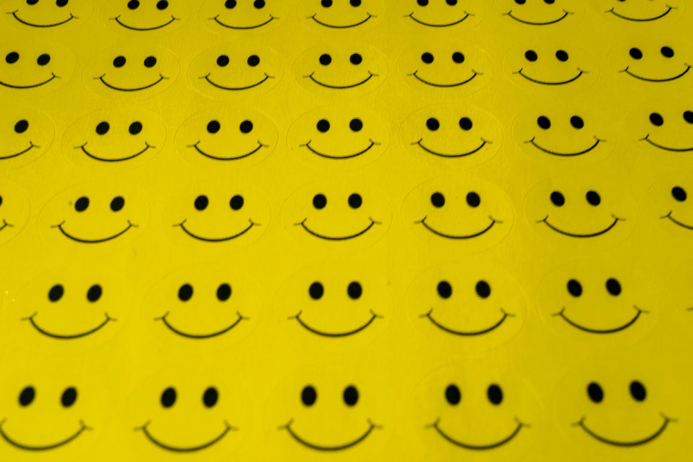 yellow and black heart print textile yellow and black heart print textile
