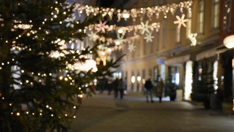 26,697 Blurry Christmas Lights Stock Videos