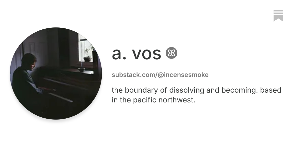 a. vos | Substack