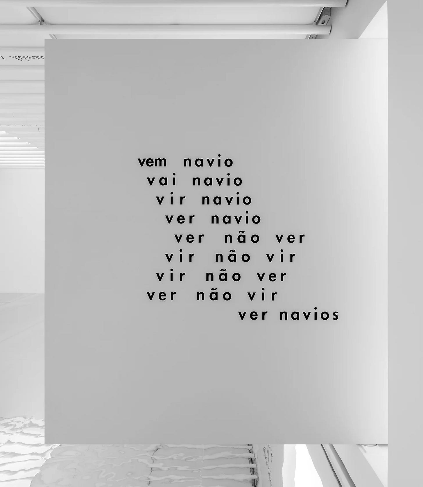 From: Shirley Paes Leme: When attitudes (trans)form / Quando atitudes (trans)formam, ​Curated by Cauê Alves, Galeria de Arte do Centro Cultural Minas, Belo Horizonte, 2014 [© Shirley Paes Leme. Photo: Eduardo Eckenfels, Leonardo Finotti]