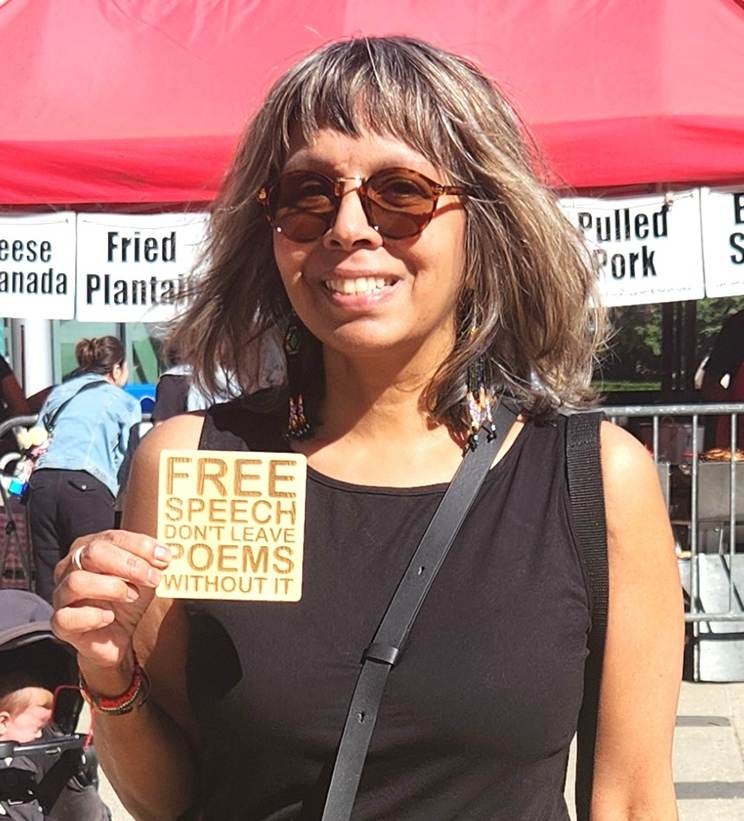 A person holding a sign

AI-generated content may be incorrect.