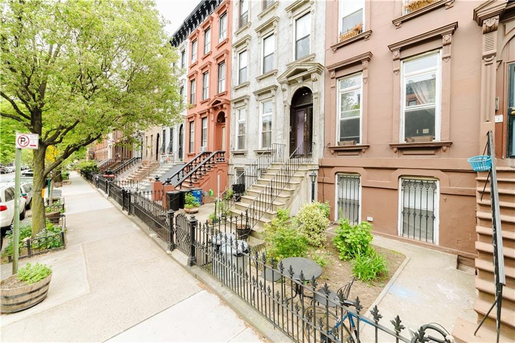 Elegant 3 br / 1.5 baths brownstone duplex with private backyard in Clinton  Hill - BLS Realty Inc.