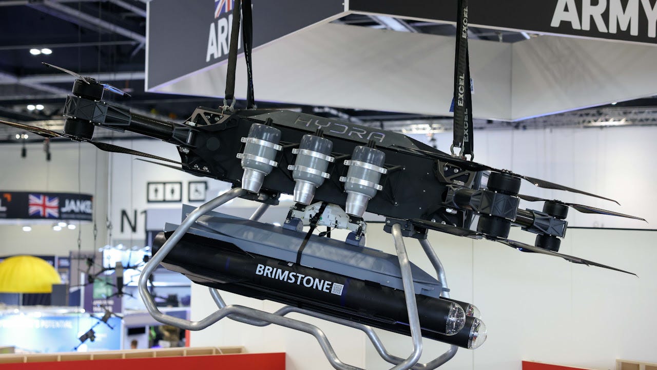 Image: Credit forces.net. Hydra Drone in Flight.