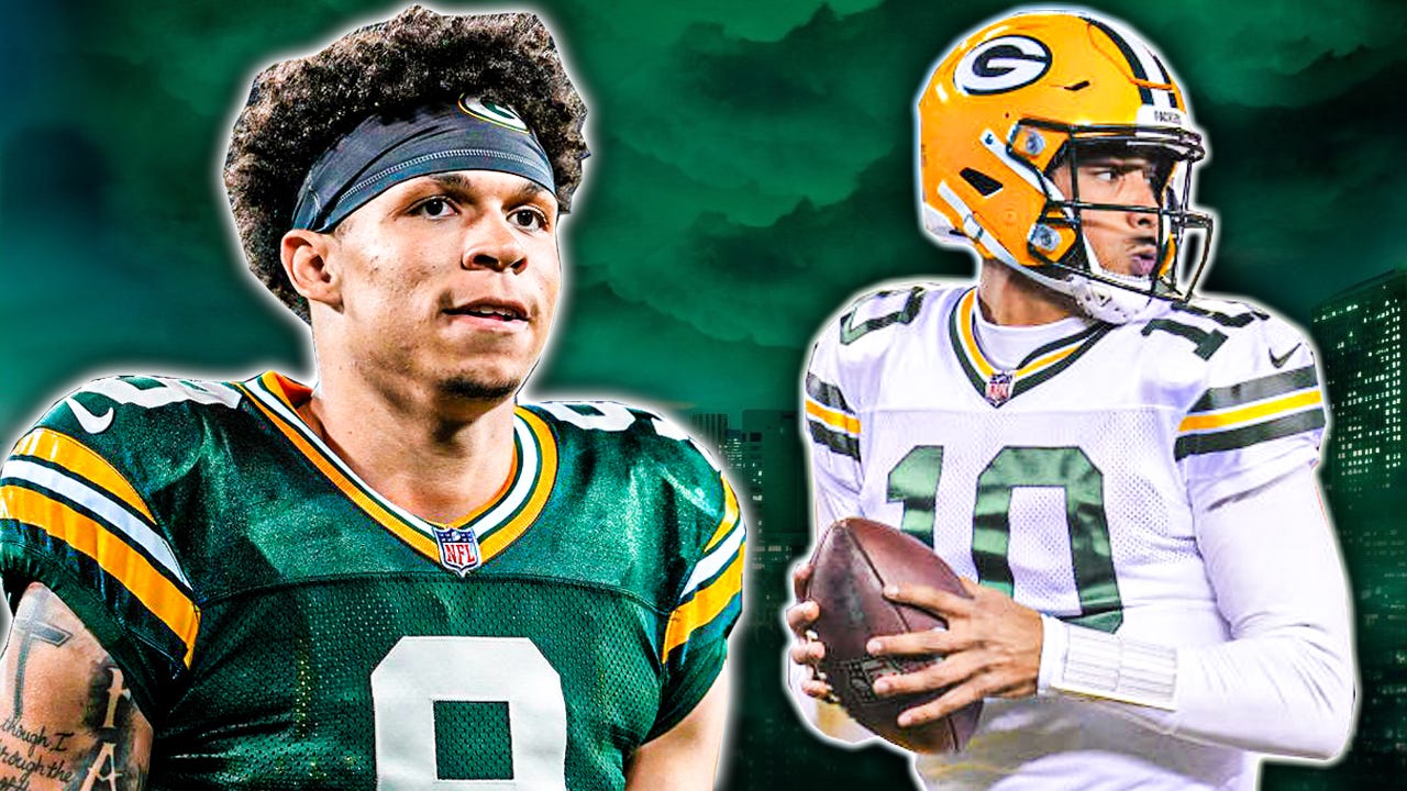 Jordan Love and Christian Watson 2023 