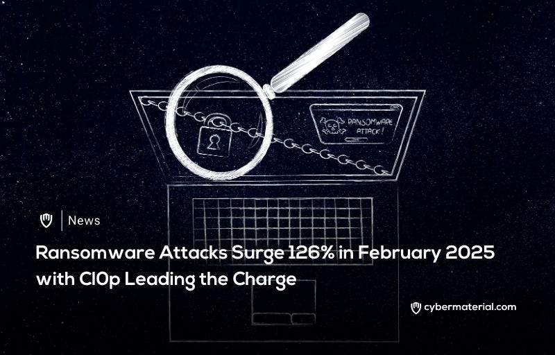 Ransomware Attacks Surge 126% in February