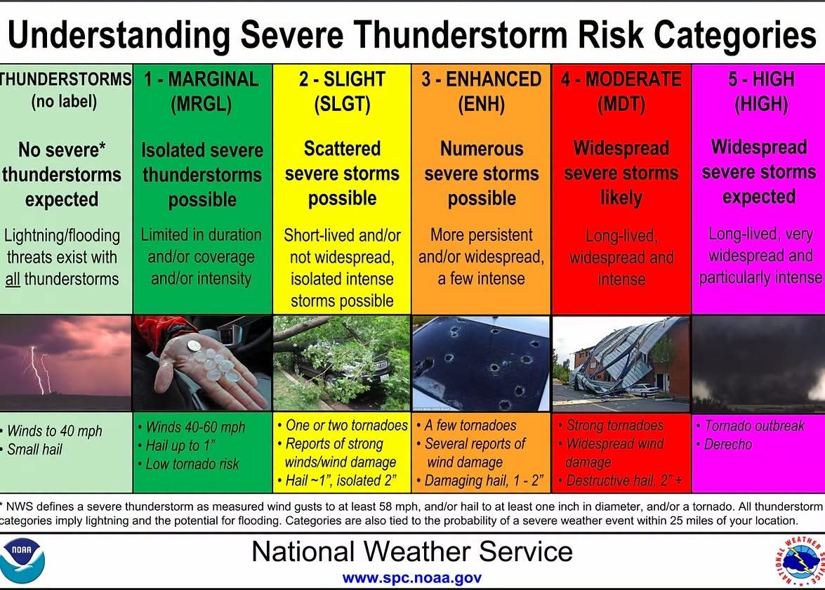 May be an image of map, tornado, lightning and text