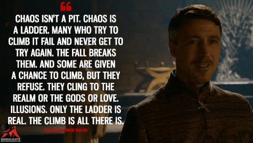 Chaos Is The Ladder Meme - Chaos is the ladder - Discover & Share GIFs Chaos Is The Ladder Meme - Chaos is the ladder - Discover & Share GIFs