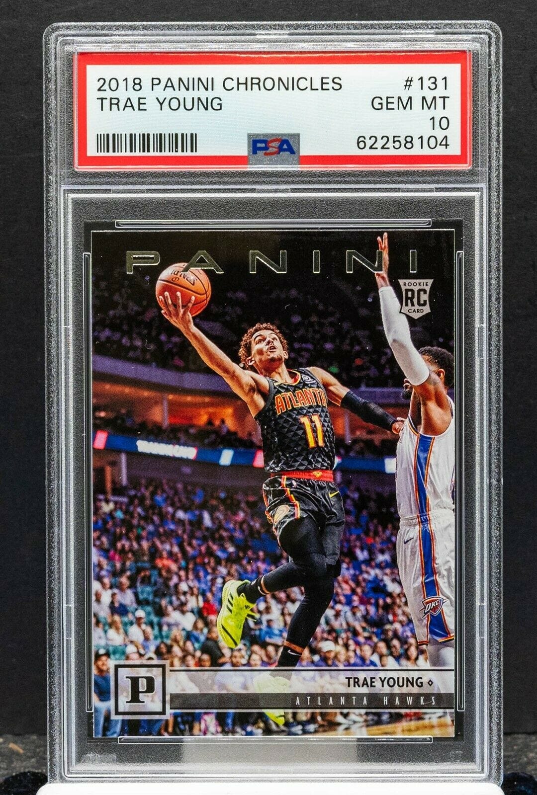 Image 1 - 62258104 Trae Young 2018 Panini Chronicles 131 RC Rookie PSA 10 GEM MINT