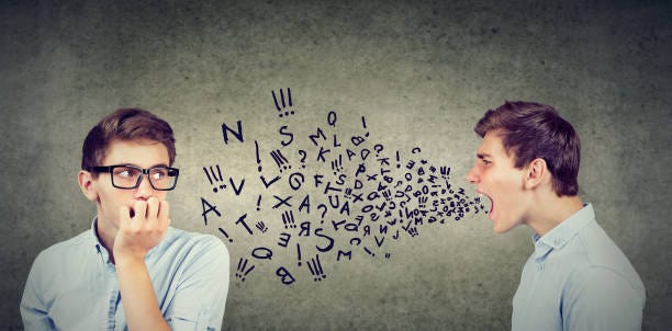 Split personality. Angry young man screaming at scared anxious himself Split personality. Angry man screaming at scared anxious himself Psychological Curse stock pictures, royalty-free photos & images Split personality. Angry young man screaming at scared anxious himself Split personality. Angry man screaming at scared anxious himself Psychological Curse stock pictures, royalty-free photos & images