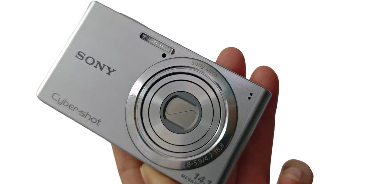 Why Gen Z Is Buying 20-Year-Old Sony Cyber-Shot Cameras in 2026