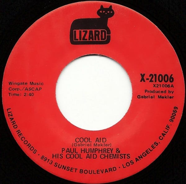 ★ＵＳオリジナル★『PAUL HUMPHREY & THE COOL AID～』 レコード ☆USオリジナル☆『PAUL HUMPHREY & THE COOL AID～』