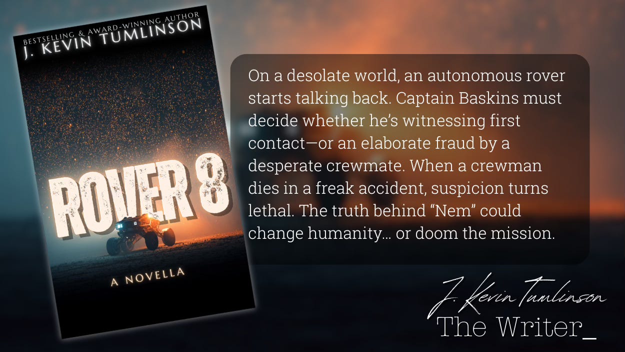 The ebook cover for "Rover 8." 