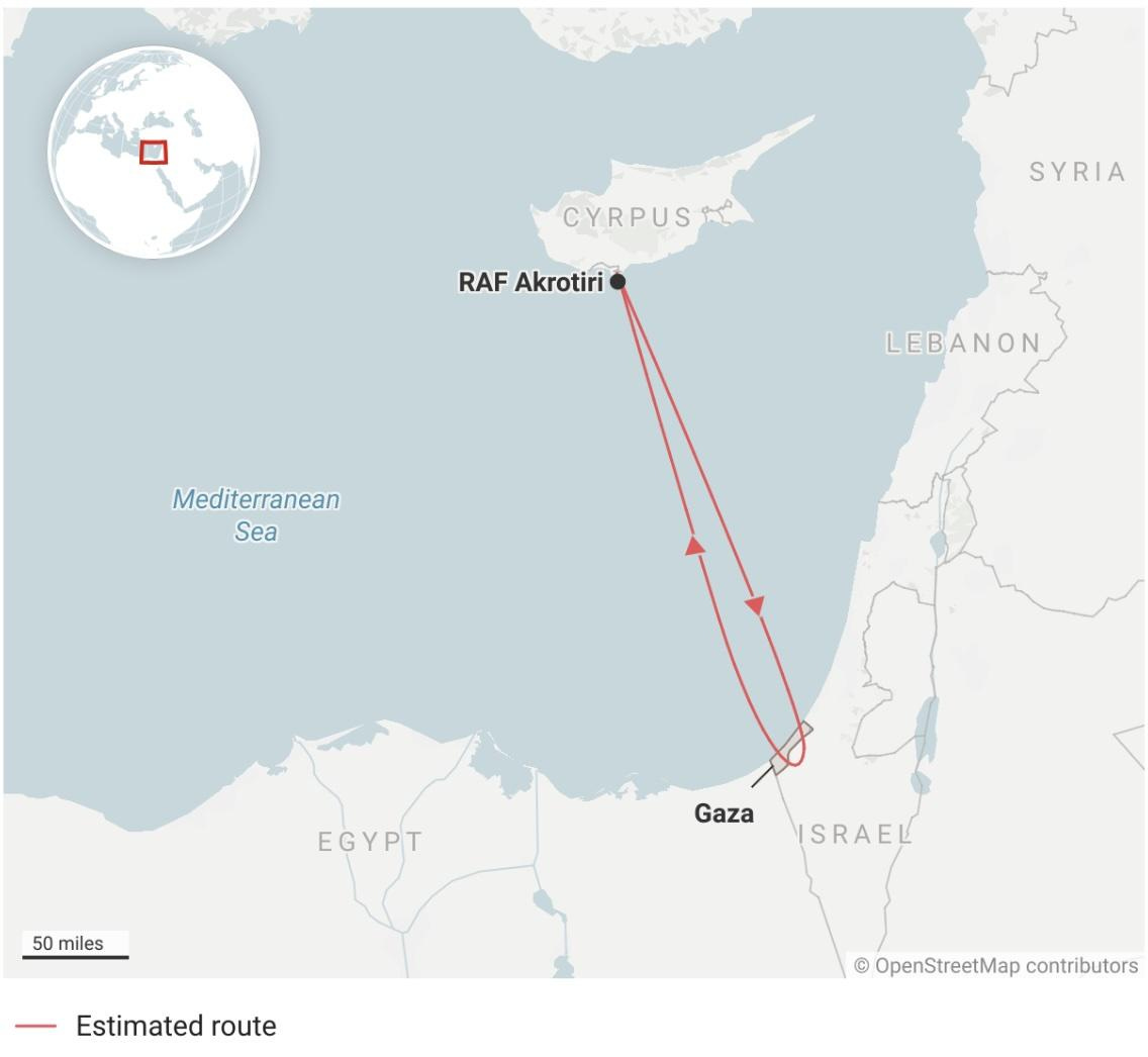 aircraft route