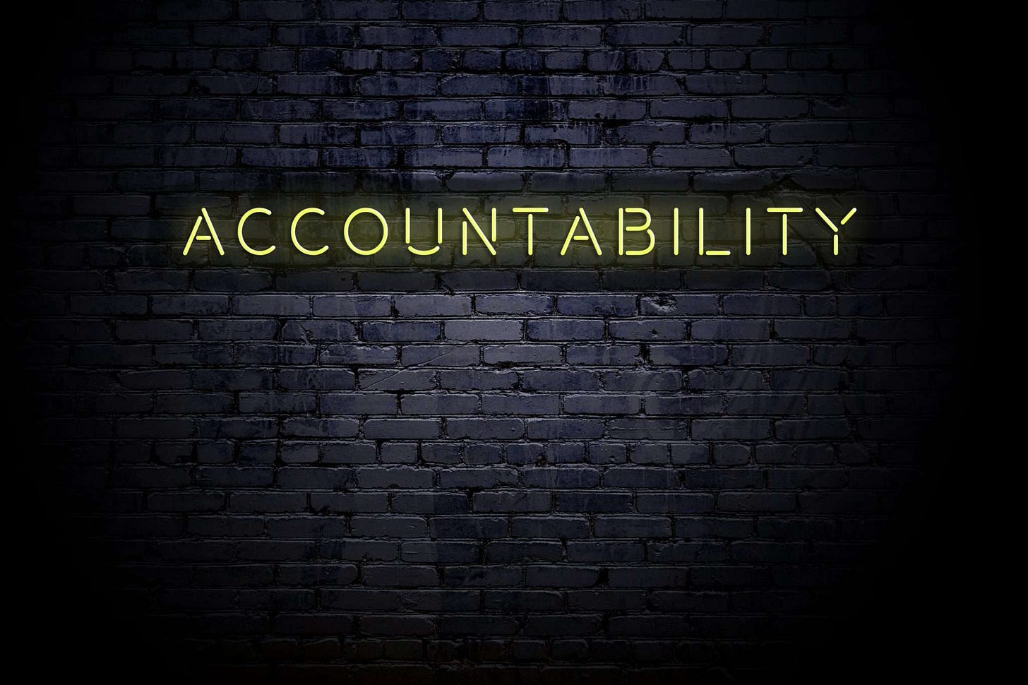 Accountability. What a Concept.