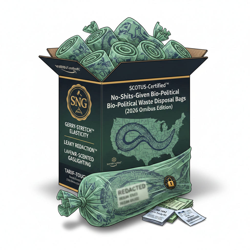 SCOTUS-Certified™: The Only Poop Bag Thick Enough for the 119th Congress