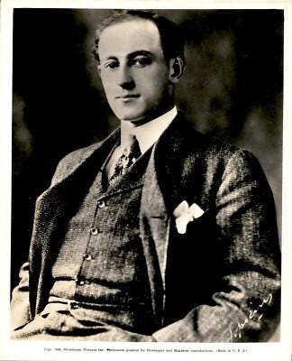 BR33 Original Photo CECIL B DEMILLE Handsome Young Leading Man Producer Director | eBay