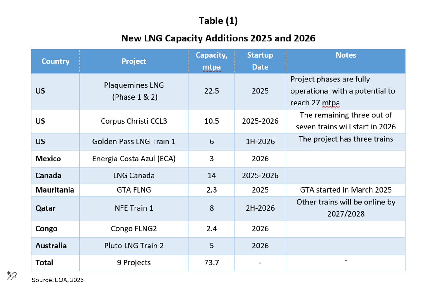 Annual Review of the Global LNG Market in 2025 and Outlook for 2026