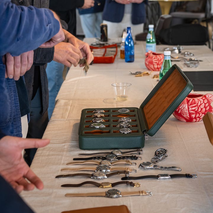 Vintage watch collection. 