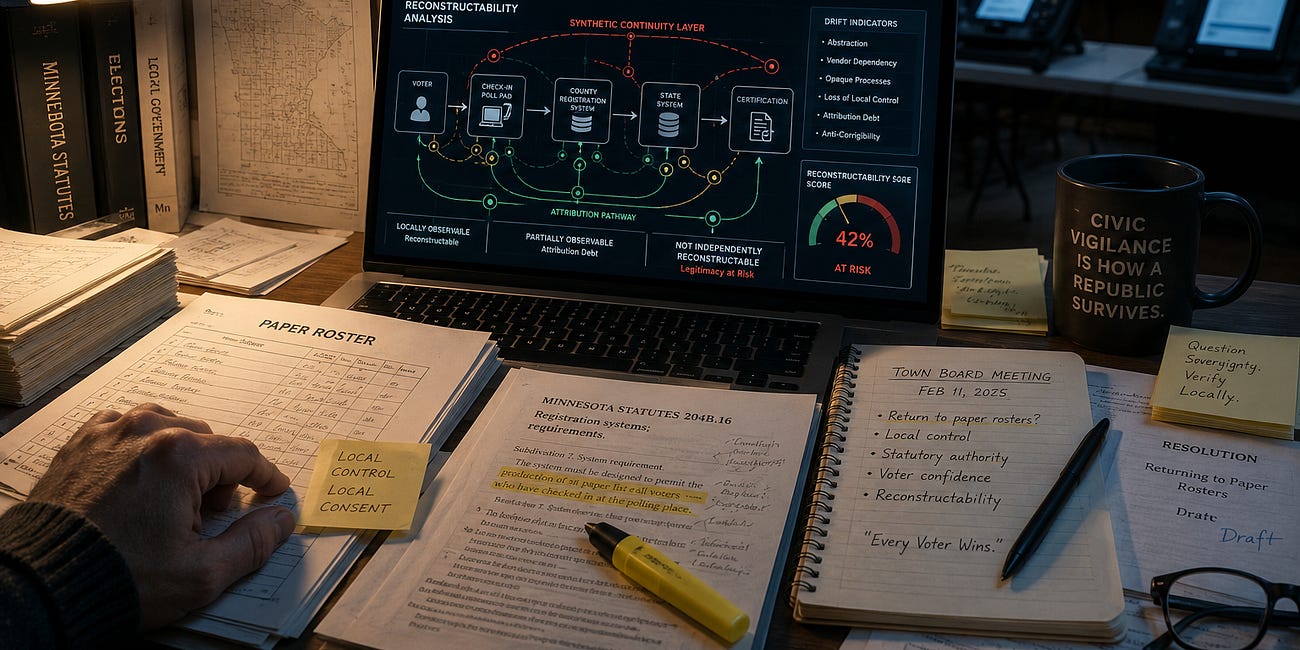 Minnesota poll pads and the Vigilance Automator