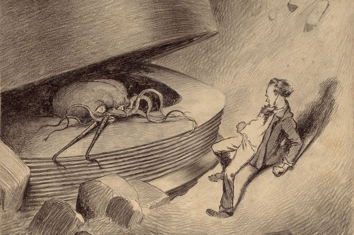 War of the Worlds illustrations go for $250,000 | Surrey Live War of the Worlds illustrations go for $250,000 | Surrey Live