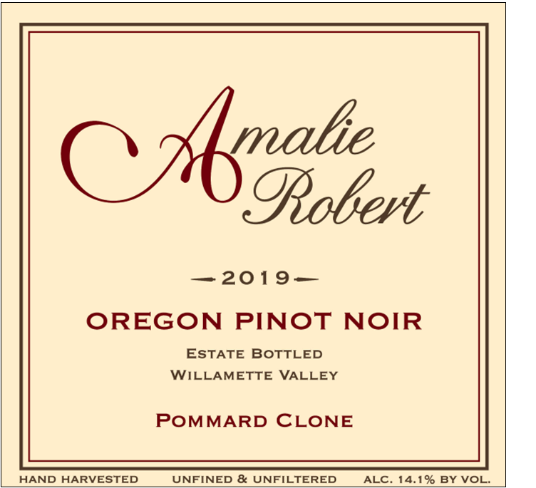 2019 Pommard Clone Pinot Noir.