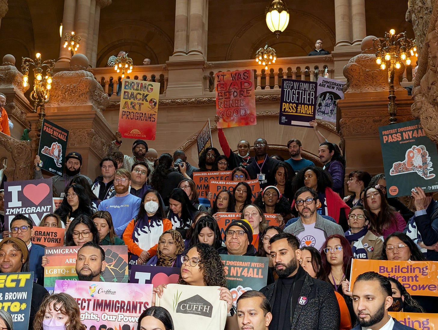 NY immigrant advocates want legal defense, limits on ICE NY immigrant advocates want legal defense, limits on ICE