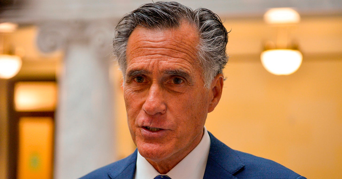 Mitt Romney takes first step toward 2024 Senate reelection campaign
