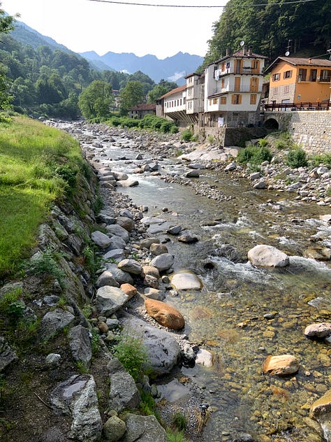 Balma syenite extracted in the Cervo Valley (Biella, Italy)
