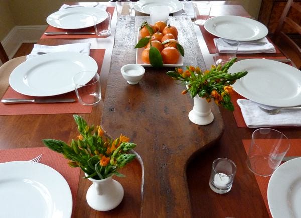 table is set