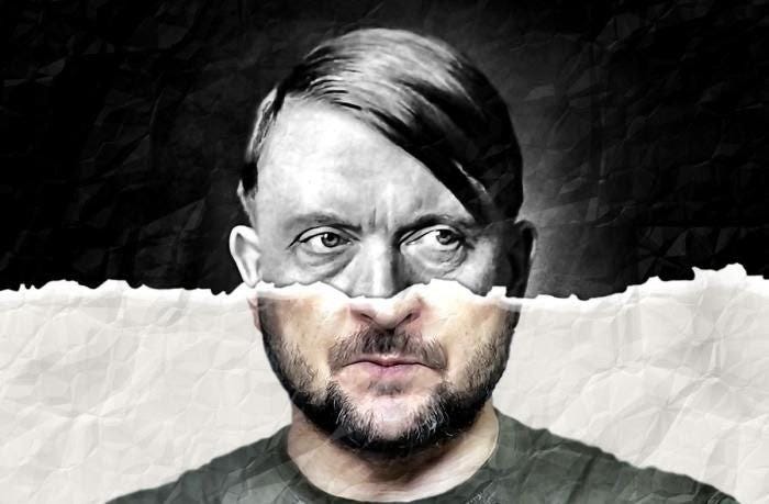 Estados Unidos hizo a Hitler y a Zelensky siguiendo los mismos patrones ...