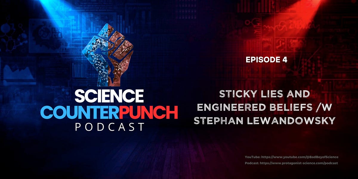 Stickly lies and engineered beliefs /w Stephan Lewandowsky