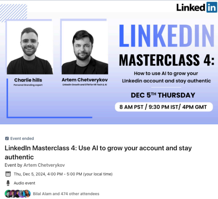 How to use AI to grow your LinkedIn. - by Charlie Hills