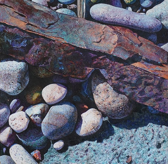 On Wormit Beach, Watercolor, © Angus McEwan On Wormit Beach, Watercolor, © Angus McEwan