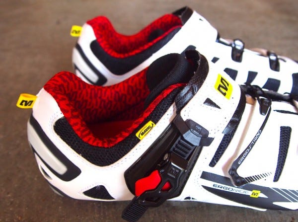 Mavic pro road shoe side
