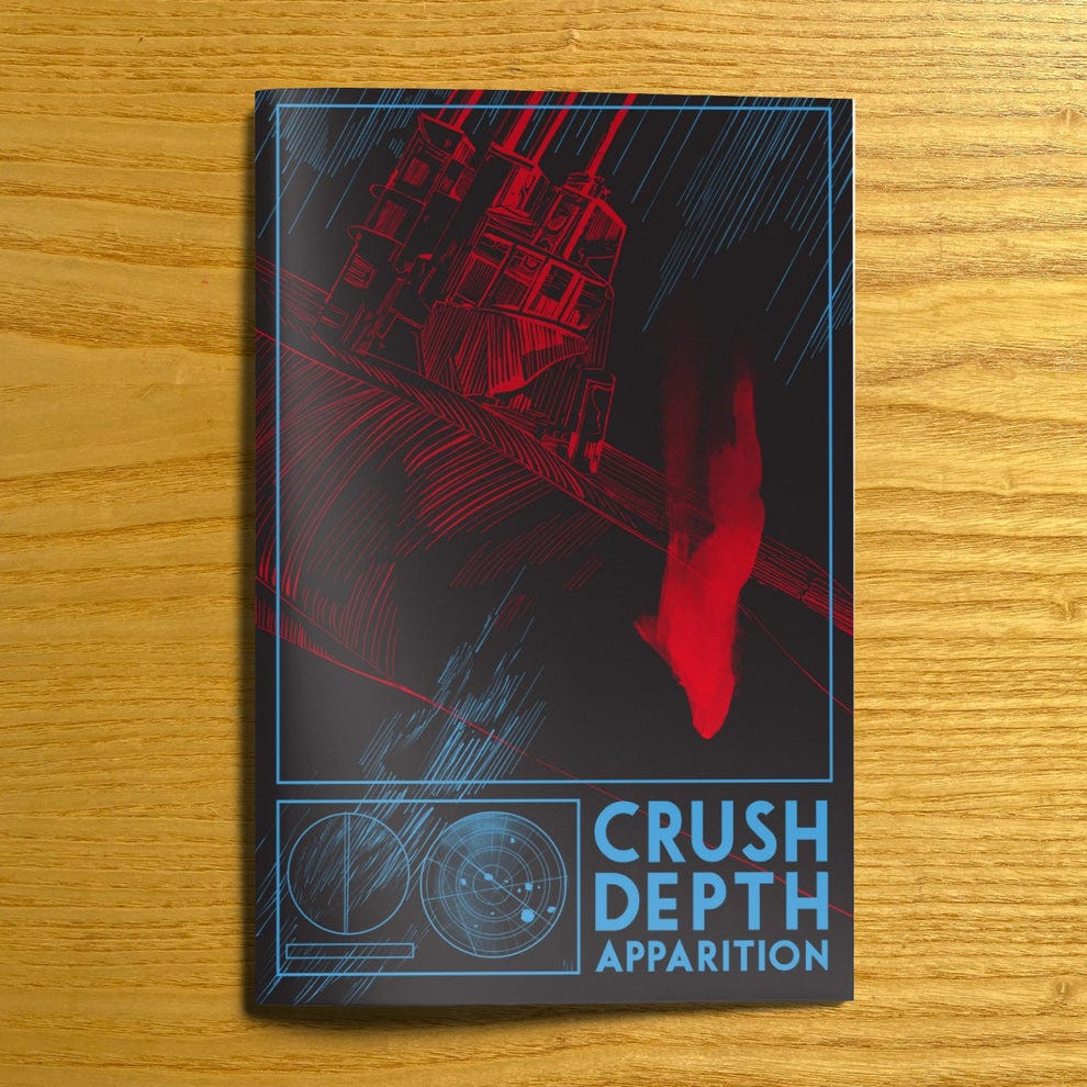 Crush Depth Apparition zine
