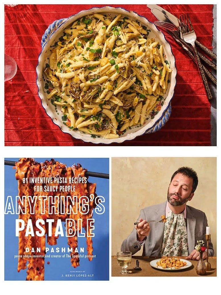 Cavatelli With Roasted Artichokes and Preserved Lemon, Dan Pashman, Cook the Vineyard