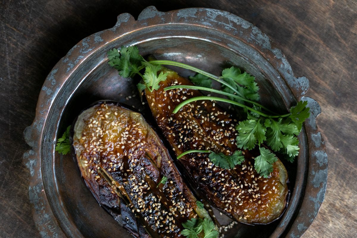 Nasu Dengaku - Miso-Auberginen