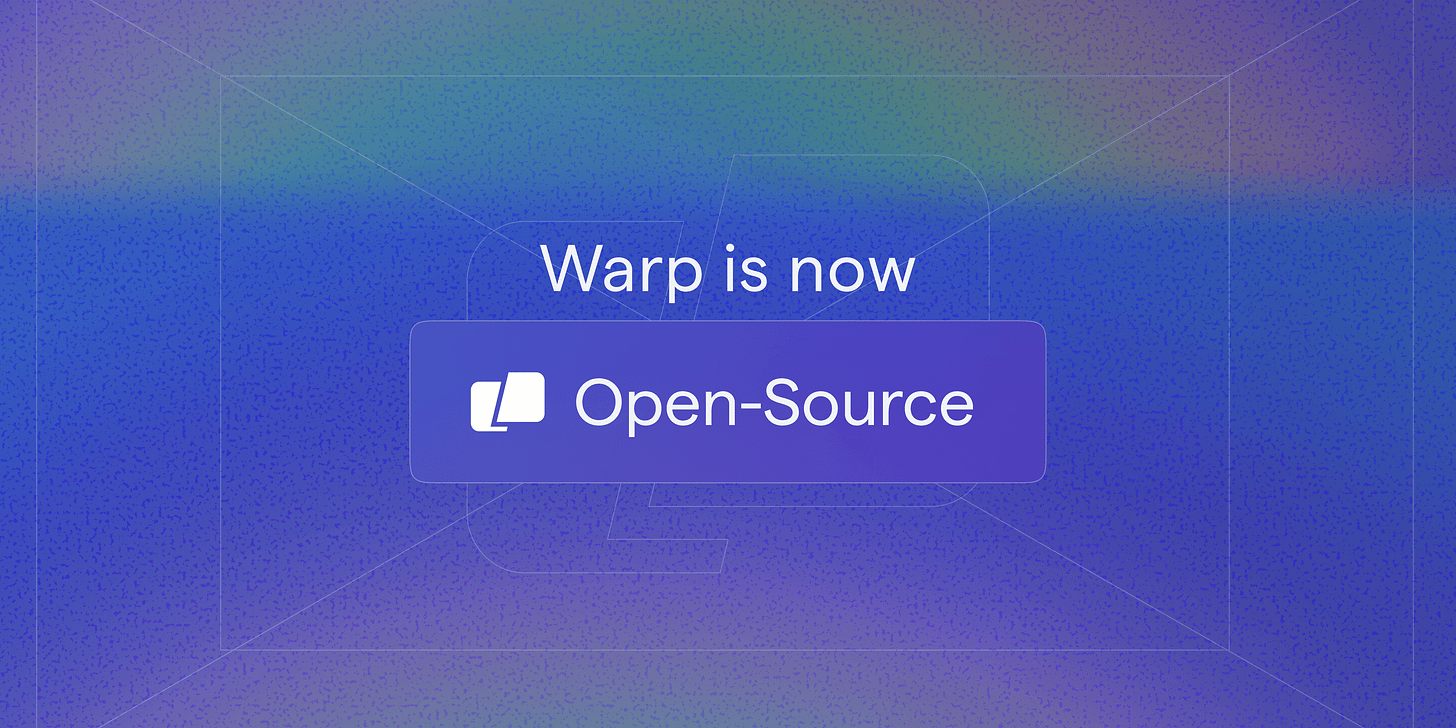 Warp is now open-source