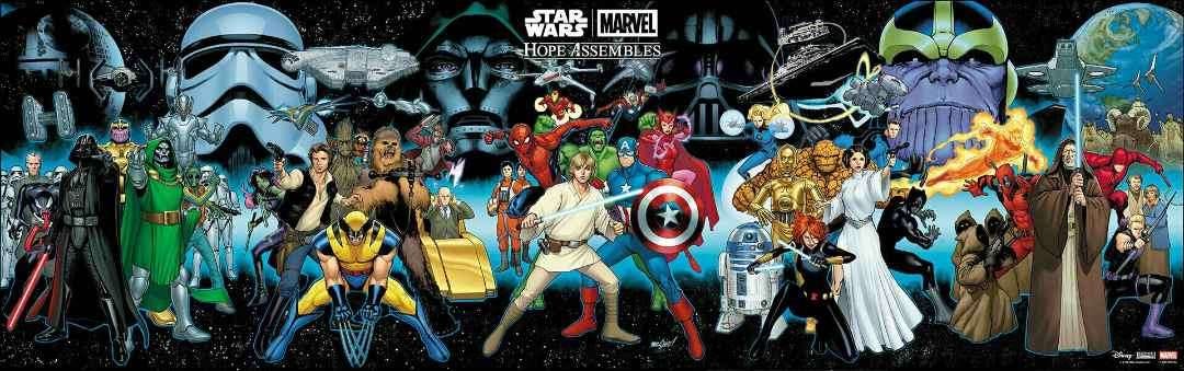 Star Wars Marvel comic crossover — Image: StarWars.com Star Wars Marvel comic crossover — Image: StarWars.com