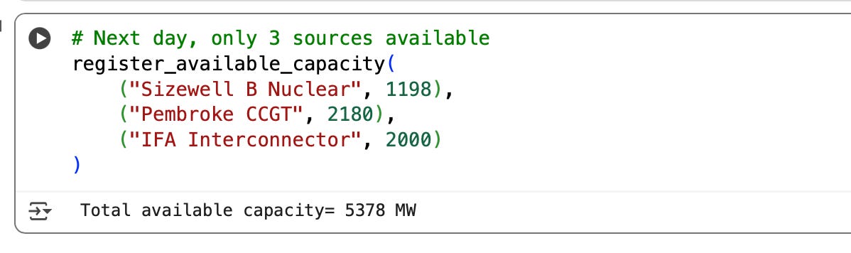 How to use *args in Python. Application: Energy