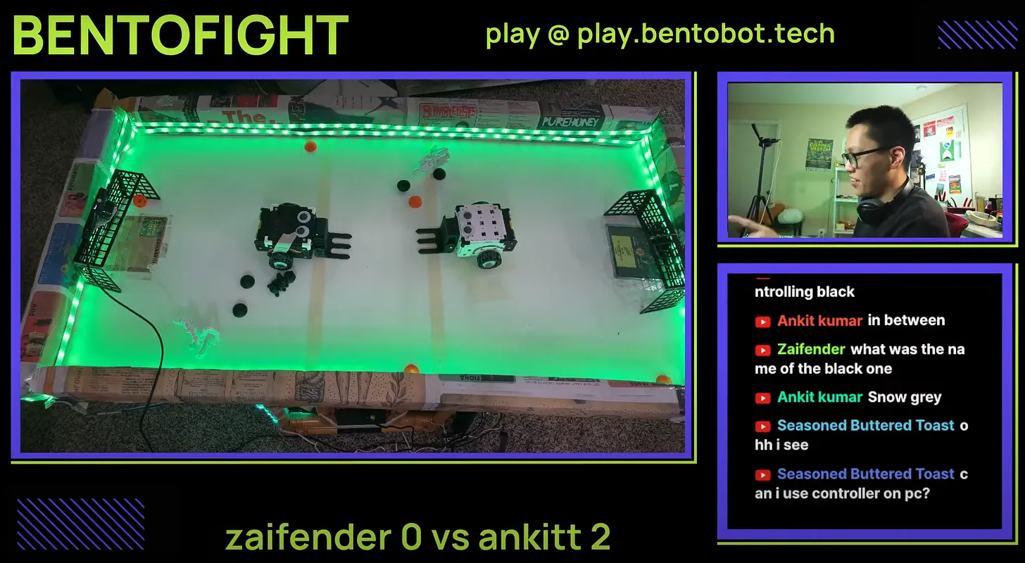 Bentobot robots