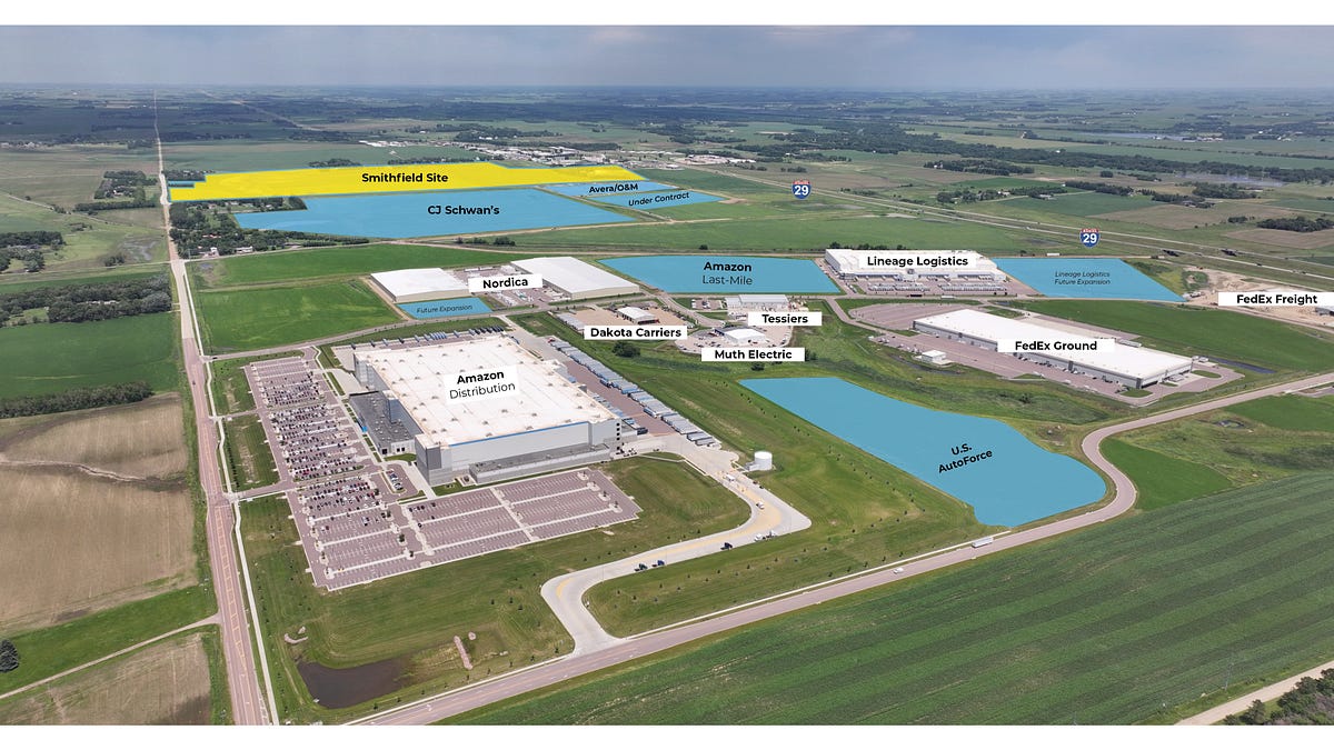 Smithfield wants $90M TIF for new Sioux Falls pork plant