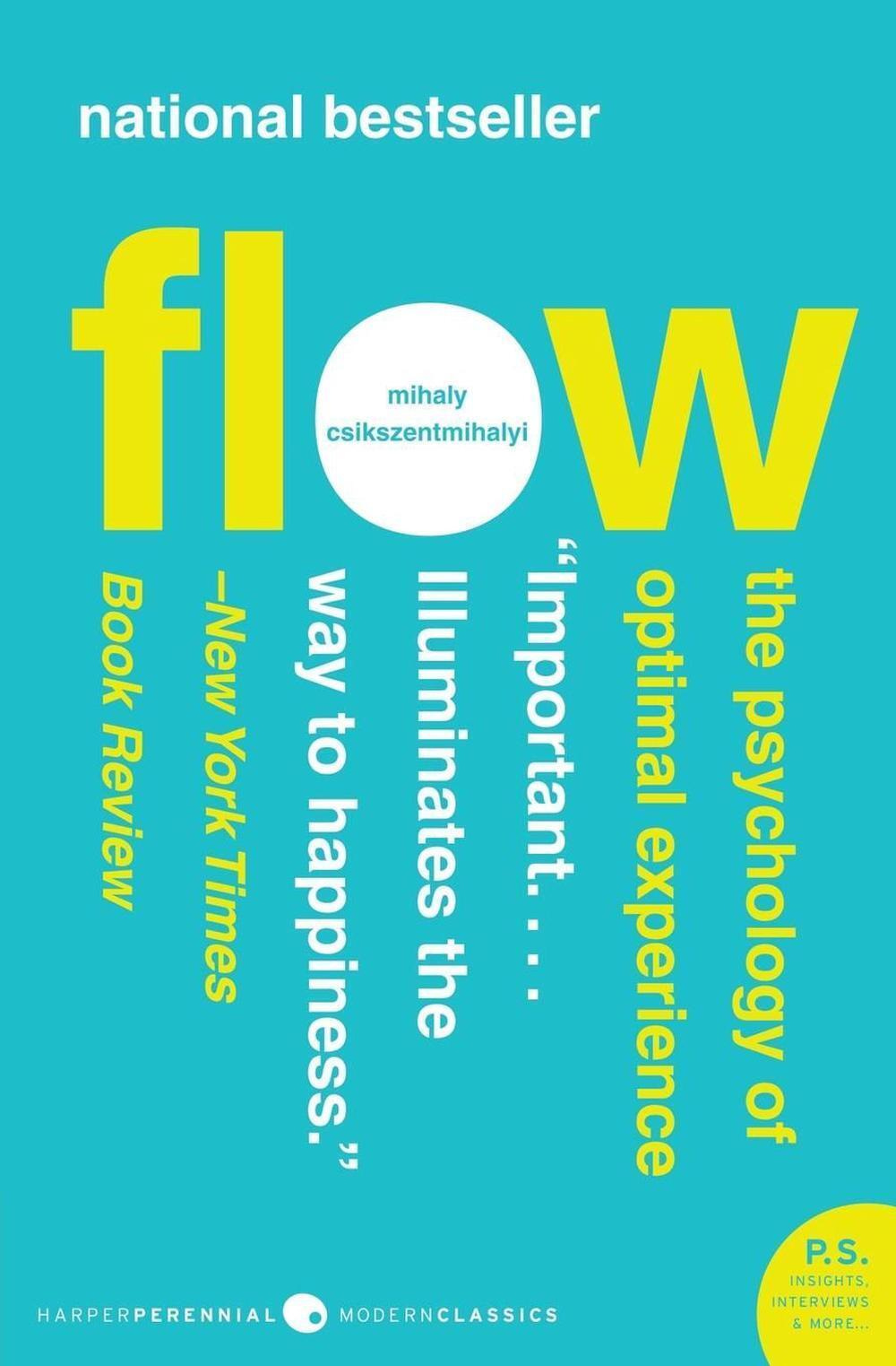 Flow: The Psychology of Optimal Experience by Mihaly Csikszentmihalyi (English)  - Picture 1 of 1