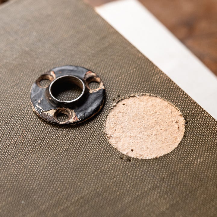 bookbinding from vintage materials