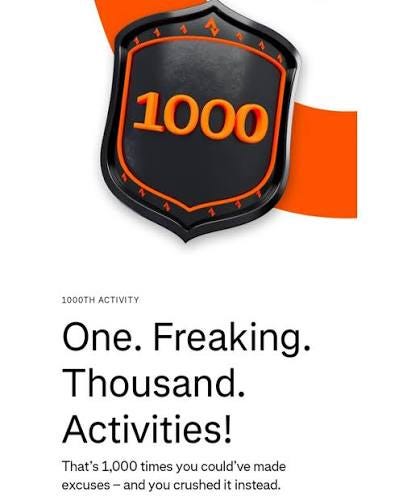 March 2026 completed 🔥 1000 streak activities 🏆 #strava #running #workout #healthylifestyle March 2026 completed 🔥 1000 streak activities 🏆 #strava #running #workout #healthylifestyle